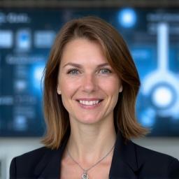 Portret van Dr. Elara Janssen, Hoofd Engineering